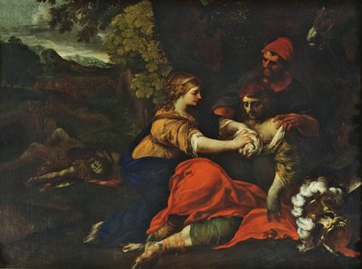 Tancredi ed Erminia, c.1640-45 da Pietro da Cortona